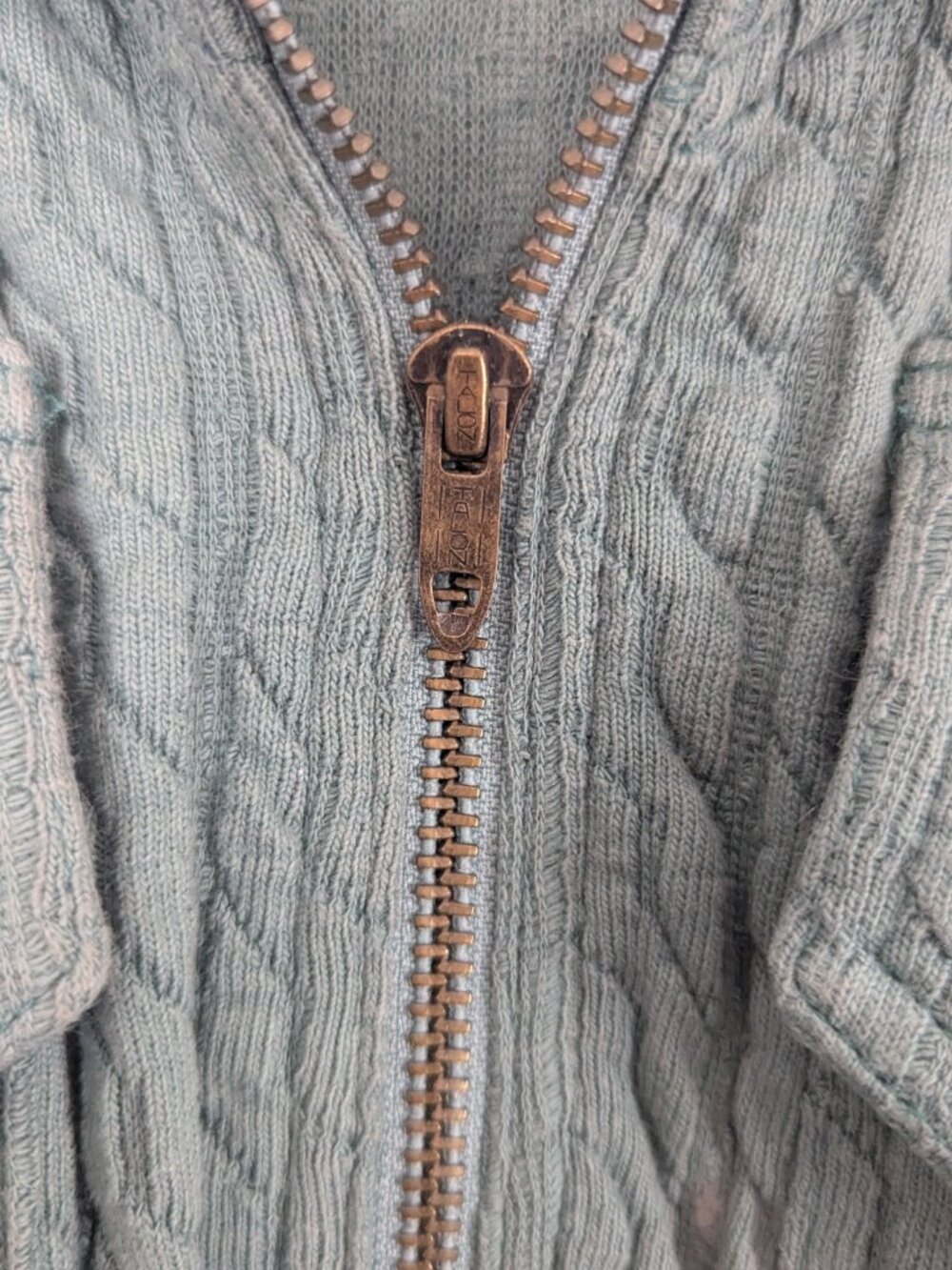 Vtg Green Ski Bunny Seattle Gear Sweater Jumpsuit Sz L - Picture 5 of 9